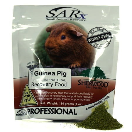 - Recovery food for Guinea Pigs, SARx by Sherwood Pet Health - soy/grain-free (compare to Critical Care) 114 & 454 gram sizes