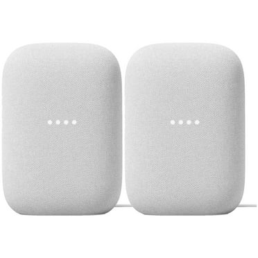 2 Pack Google Nest Audio Smart Speaker - Chalk
