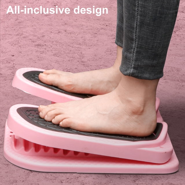 LJNYFDC Workout Stepper Mini Stepper Strong Loading Capacity Non Slip Wear Resistant Large Pedal Foldable Muscle Relaxation Household Exercise Machine