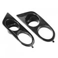 thumbnail image 3 of Bumper Foglight Guard, 2pcs Front Bumper Foglight Cover Dual Holes Car Accessory Fit for E46 M3 2001-2006, 3 of 7