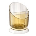 thumbnail image 1 of Soporte para brochas de maquillaje, organizador de plástico transparente, redondo, almacenamiento de brochas de maquillaje, taza para bolígrafo, lápiz, tamaño libre dorado, 1 of 13