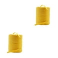 thumbnail image 2 of kurtrusly Vibrant Colors Creative DIY Projects With Solid Crochet Yarn Wide Application Natural Paper Ribbon yellow 2Set, 2 of 6