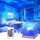 thumbnail image 1 of Ocean Wave Projector Light, 16 Colors Rechargeable Luminorthe Cube Lamp with Touch and Remote Control, Bringing Romance and Tranquility, 1 of 7