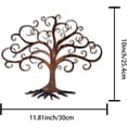 thumbnail image 2 of Sdcart Metal Tree of Life Decor, Metal Wall Decor, Tree Art Wall Decor, Metal Wall Art, Tree of Life Decor, Living Room Bedroom Indoor Outdoor Metal Wall Art Hangings (04), 2 of 6