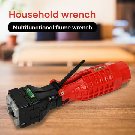 

Faucet and Sink Installer Tool 18-in-1 Faucet Socket Wrench Plumbing Tool for Tight Spaces Plumbers Kitchen Bathroom New