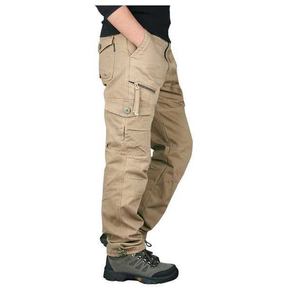 Mens Big and Tall Cargo Pants Relaxed Fit Outdoor Hiking Work Trousers  Casual Athletic Sweatpants with Muti Pockets 
