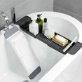 thumbnail image 1 of Bathtub Tub Shelf Caddy Rack Shower Holder Rack Storage Tray Over Bath Organizer Bathroom New, 1 of 5