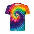 thumbnail image 4 of EQWLJWE Men's Graphic T-Shirt Men's Unisex Daily T Shirt 3D Print Graphic Print Tie-dye Print Short Sleeve Tops Casual Blouse, 4 of 5