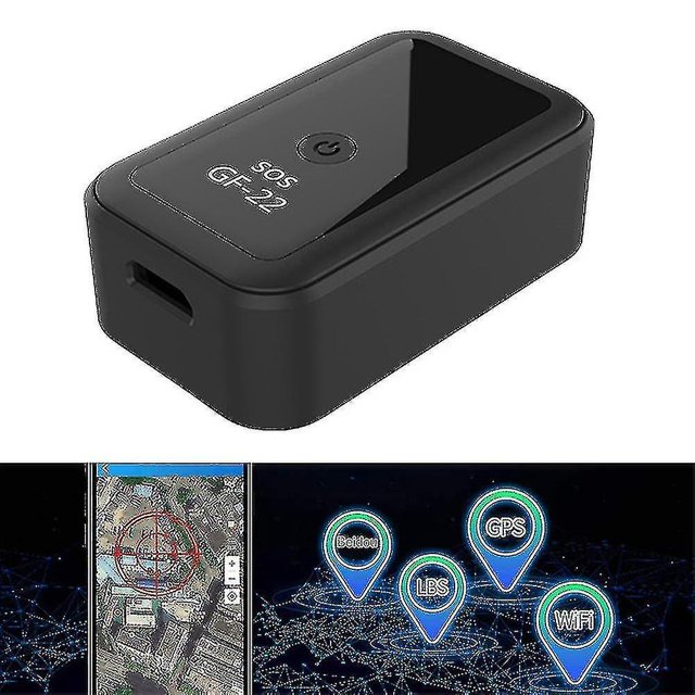 Rastreador Gps Gf-22 para vehículos, automóviles, camiones, vehículos recreativos, equipos, mini dispositivo de seguimiento oculto para niños y personas mayores