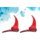 thumbnail image 5 of De pinzas para el pelo de cuerno de diablo rojo, horquillas bonitas para Halloween, tocado de moda para Cosplay, horquillas para niños de Navidad y Halloween JAMW Sencillez, 5 of 5