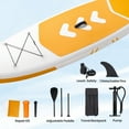 thumbnail image 2 of Naipo Inflatable Paddle Board Stand Up Paddle Board  SUP Board 120"x30"x6" Ultra-Light  (17LBS) For Summer Surfing, 2 of 8