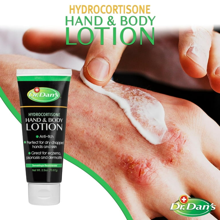 Dr. Dan's Medicated Hydrocortisone Hand & Body Lotion for Eczema