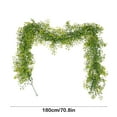 thumbnail image 2 of EUDIDV Maple Leaf Garland - Halloween and Thanksgiving Decor, Artificial Fall Foliage Hanging Vine for Indoor/Outdoor Party, Wedding/Fireplace Decoration with Hanging Hook, 2 of 5