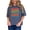 Denim, variant on Mom Turned Upside Down Spells Wow, Mom Appreciation for Mother's Day, Groovy Retro Wavy Text, Moss Comfort Colors T-Shirt, 2XL