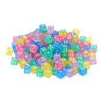 thumbnail image 1 of Paquete de 100 Dados Mini, 5mm/0.2" Dados Cuadrados de Seis Caras Acrílicos para Juegos de Mesa y Actividades de Fiesta, 5 Colores Claros, 1 of 6