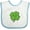 White and Blue, variant on Inktastic Cutest Clover in the Patch Boys or Girls Baby Bib