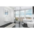 thumbnail image 5 of Amazon 24" White Wood Floating Vanity with White Top and Brushed Nickel Trim, 5 of 10