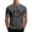 Dark Gray, variant on Men's Smile Face T Shirt – Casual Crew Neck Short Sleeve Tee in S-3XL, Soft Stretch Summer Top with Graphic Print, Comfortable Daily Wear Shirt for Men