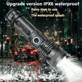 thumbnail image 2 of DXIMRX 120000 Lumens Powerful Flashlight, Rechargeable Super Bright Camping Led Flashlight 26650 Battery Zoom Torch, 2 of 13