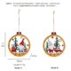 thumbnail image 3 of Xihbxyly Ofertas Especiales Solo Hoy En Prime Colgante de Madera de Navidad, Estrella de Papá Noel Hueca Pintada, Decoración para Árbol de Navidad, Bricolaje Decorativo, 3 of 7