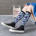 thumbnail image 5 of Yiaed Cute Halloween Print Great elasticity Adult Stockings Sports socks for Men and Women, 5 of 6