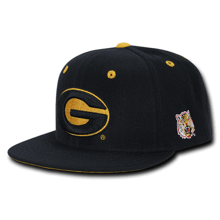 Flat Bill Baseball - NCAA Grambling State Tigers U Flat Bill Accent Snapback Baseball Caps Hats