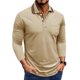 thumbnail image 1 of pstuiky Camisas para hombre de manga larga, Cárdigan informal de manga larga con botones y bolsillo para hombre top de hombre xxxl, 1 of 7