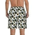 thumbnail image 3 of Kdxio Sea ​​Urchin Pattern Mens Casual Shorts - Drawstring Summer Beach Sports Shorts for Men, 3 of 9