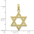 thumbnail image 3 of FJC Finejewelers 10k Yellow Gold Polished Star Of David Charm, 3 of 6