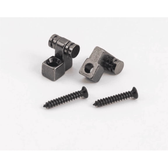LOOKSEVEN Roller String Trees Retainer Guides for Electric Guitar, Multiple Finishes-gun black