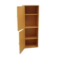 thumbnail image 3 of Ore Furniture JW-194 4-tier Adjustable Book Shelf With Door, 3 of 3