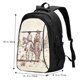 thumbnail image 5 of Balery Cowboys Riding Horses Mochila con carga USB para hombre y mujer - Mochila impermeable y antirrobo para laptop con puerto USB para viajes, trabajo, 5 of 7