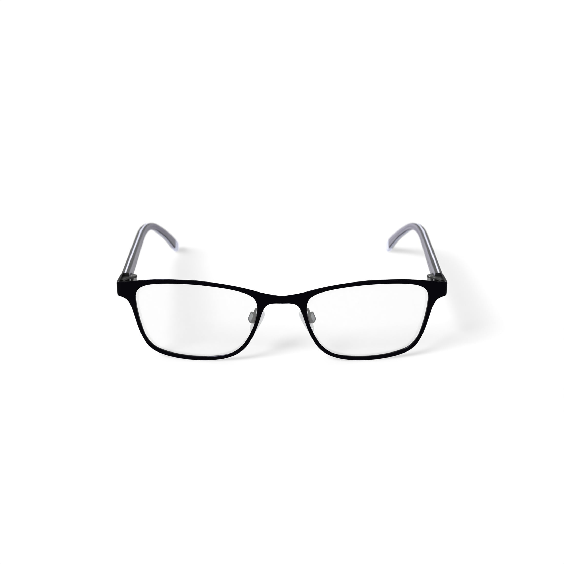 Walmart Women's Rx'able Eyeglasses, WM200951-1, Black, 51-17-135