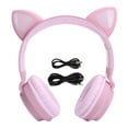 thumbnail image 2 of Headphone, On Ear Headphone Foldable  for Music for Game Pink, 2 of 7