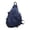 Blue, variant on husxh Large Capacity Traveling Chest Bag Nylon Fashion Casual Simple Portable Adjustable Strap Women Messenger Bags for Outdoor