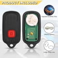 thumbnail image 5 of Key Fob Replacement for 2001-06 Toyota Highlander/ 00-06 Celica Echo/ 00-03 Prius/ 01-04 RAV4/ 04-06 Tundra/ 99-09 4Runner/ 2004-2007 xB Remote Control,HYQ12BBX HYQ12BAN,2Pcs, 5 of 8