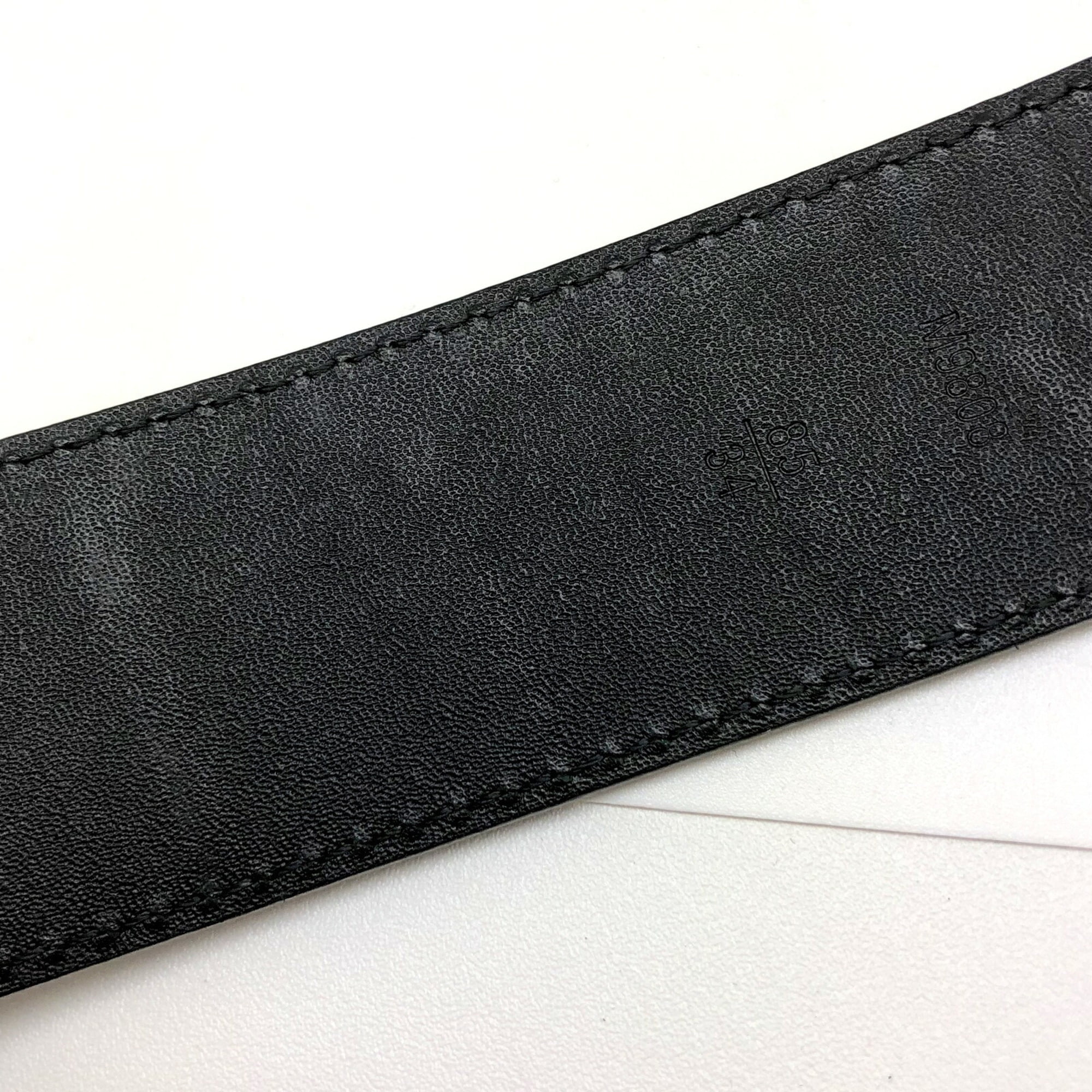 Louis Vuitton 🔹 Damier Leather Belt M9807