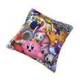 thumbnail image 3 of Throw Pillow Covers 16"x16" Inch, Kirby Decorative Pillow Case for Sofa Couch Chair Bedroom Modern Decor, 3 of 7