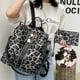 thumbnail image 5 of Mochila monedero para mujer de piel sintética antirrobo, mochila de viaje, bolso de hombro de moda para mujer con bolso pequeño, 5 of 6