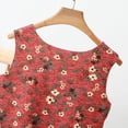 thumbnail image 5 of HAiming Womens Thermal Tank Tops Floral Print Sleeveless Base Layer Vest Seamless Crewneck Warm Winter Tees, 5 of 9