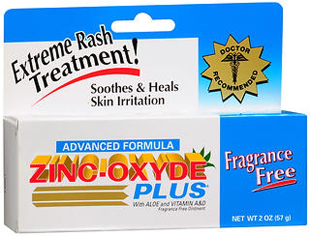 Zinc-Oxyde Plus Skin Protectant 2 oz - Fragrance Free