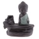 thumbnail image 3 of Estatua de Quemador de , Monje, Meditación, de Buda, de Cerámica, Fragancias para para hogar, Azul / / R Verde Colco Encendedor de retroceso, 3 of 5