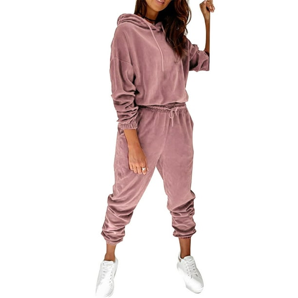 velour sweatsuit set