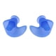 thumbnail image 5 of Tapones para los oídos de silicona suave impermeables con forma de flor para nadar bucear azul, 5 of 6