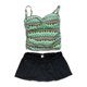 thumbnail image 1 of Falda Sahara Chevron La Blanca Tankini de 2 Piezas Verde 20, 1 of 2