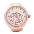 thumbnail image 2 of Quartz Ring Watch, Pattern Ring Watch, Alloy Valentine's Day Birthdays For Most Women Beautiful Girls Gold,Rose Gold, 2 of 8