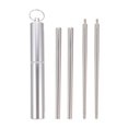 thumbnail image 1 of Stainless Steel Flatware Set Portable Utensils Tableware Accessories, 1 of 5