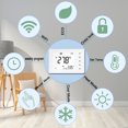 thumbnail image 4 of Riwcyla TP818 5A Smart Thermostat WiFi Enabled Weekly Programmable LCD Display Screen Water Heating Thermostat Room Temperature Controller, 4 of 6