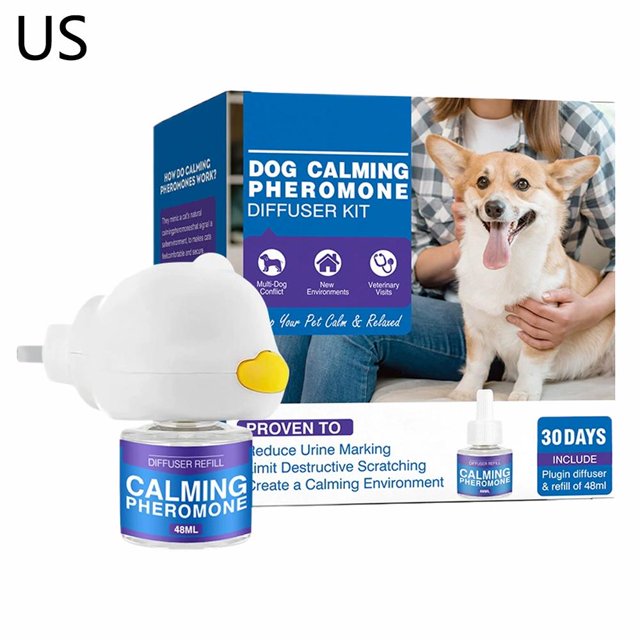 Diffuser for Cats, Dog Calming Diffuser, Cat Spray Deterrent, 1.69oz Cat Calming Solution for Cat Anxiety Relief