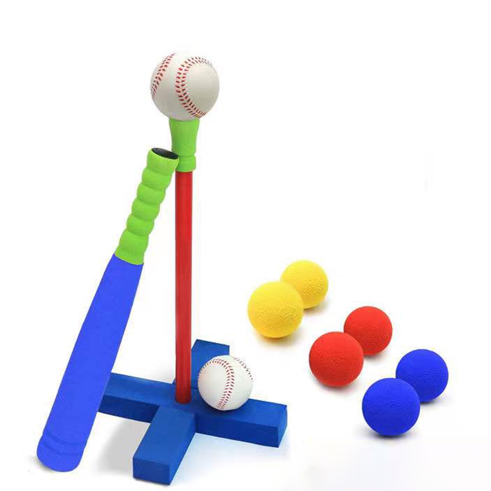 21 ''Kids Foam Soft T Ball Baseball Toy Set,Indoor Outdoor Game